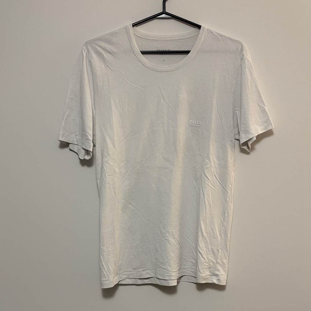 BOSS White Short Sleeve Tee